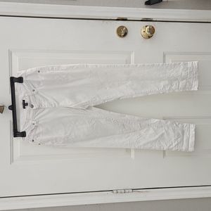 Eileen Fisher White Jeans